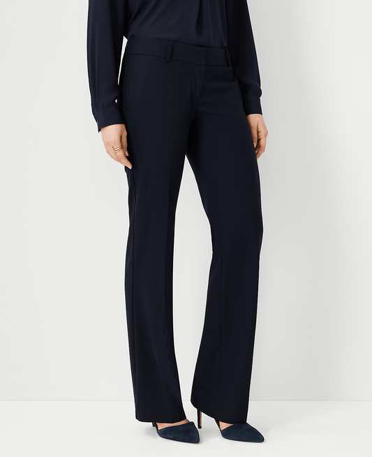 The Trouser in Seasonless Stretch - Curvy Fit | Vinci Leather