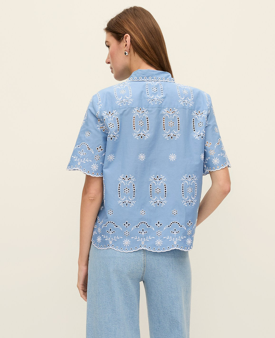 Weekend Eyelet Blouse | Vinci Leather