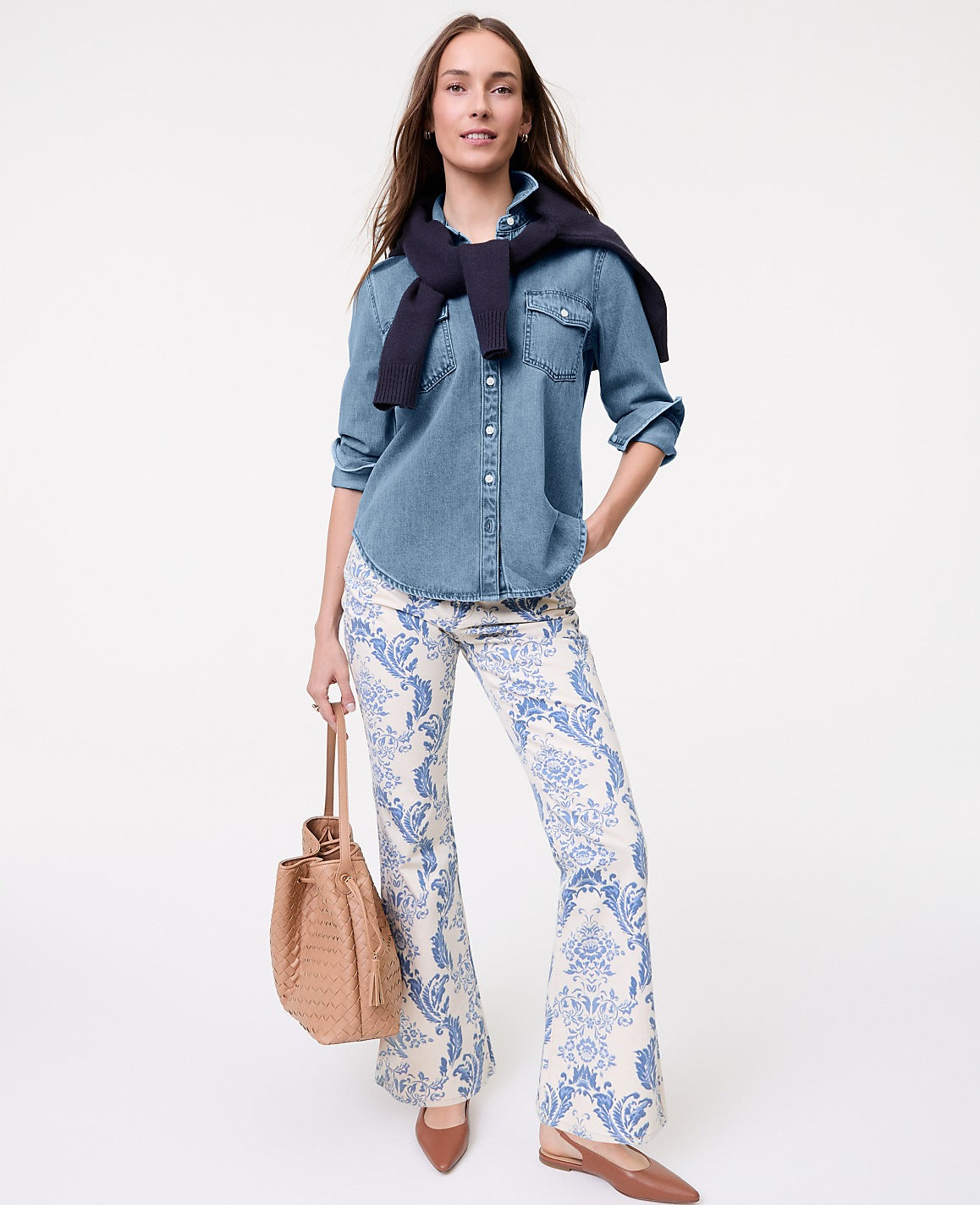 Weekend Denim Pocket Shirt | Vinci Leather