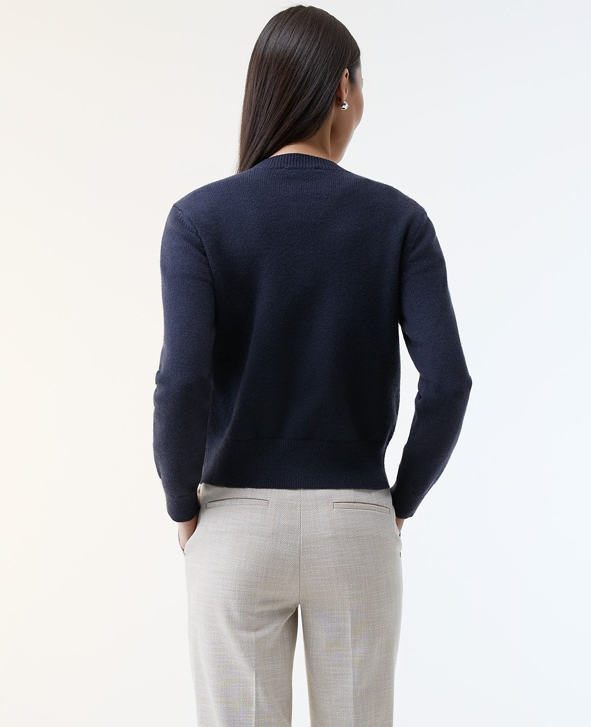 Floral Ann Cardigan | Vinci Leather